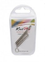 Коннекторы для съемных спиц Knit Pro (соединители лески) арт.10510