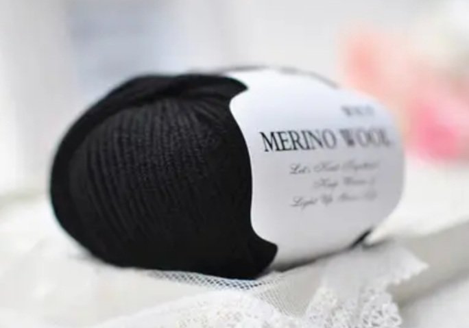 Пряжа Меринос 100% Merino Wool №208 100 грамм 125 метров
