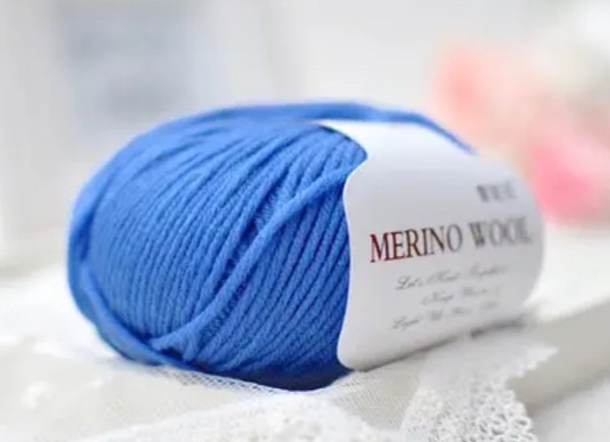 Пряжа Меринос 100% Merino Wool №209 100 грамм 125 метров
